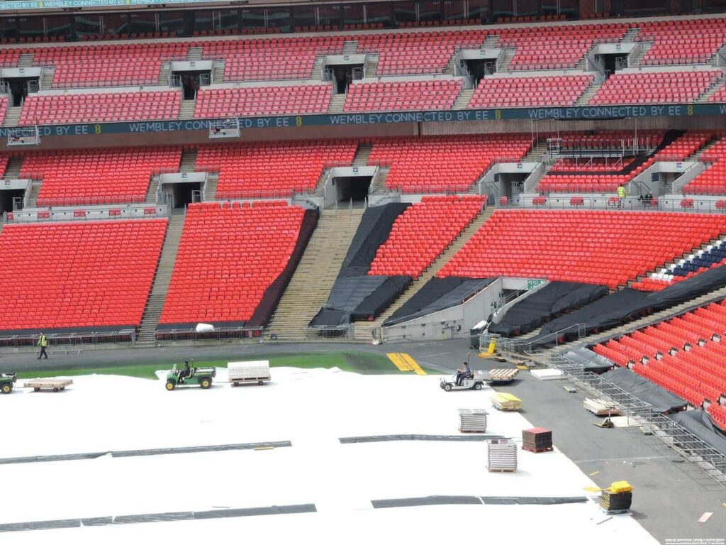 trybuny stadionu Wembley