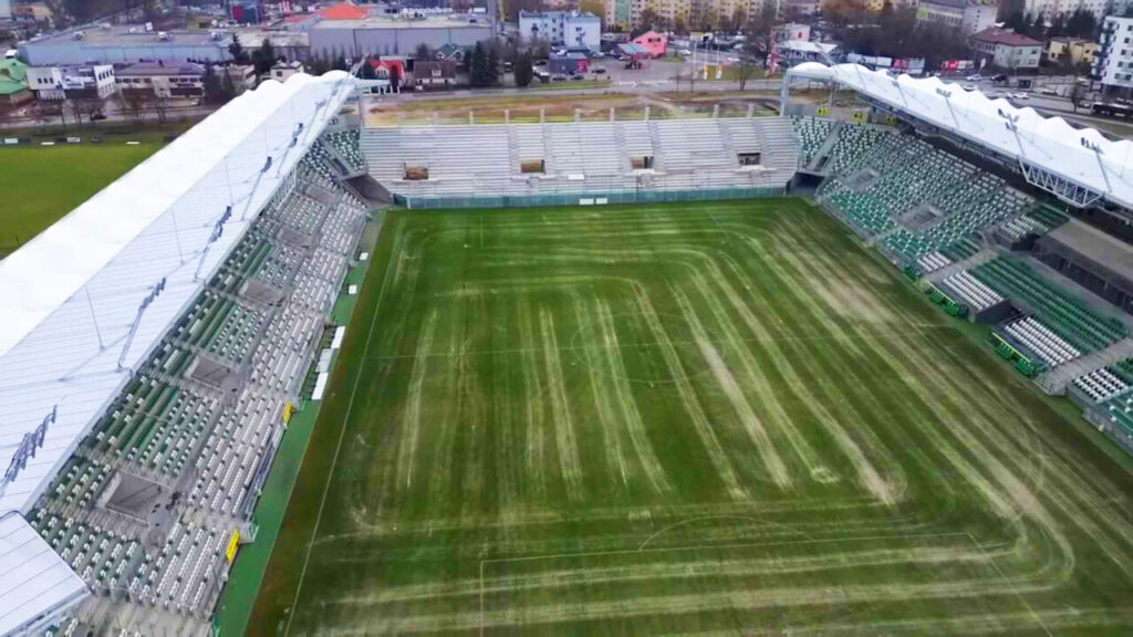 Budowa ze stadionu Radomiaka
