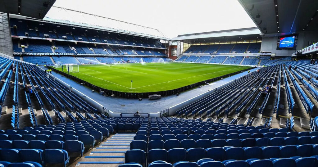 Ibrox-Stadium w Glasgow