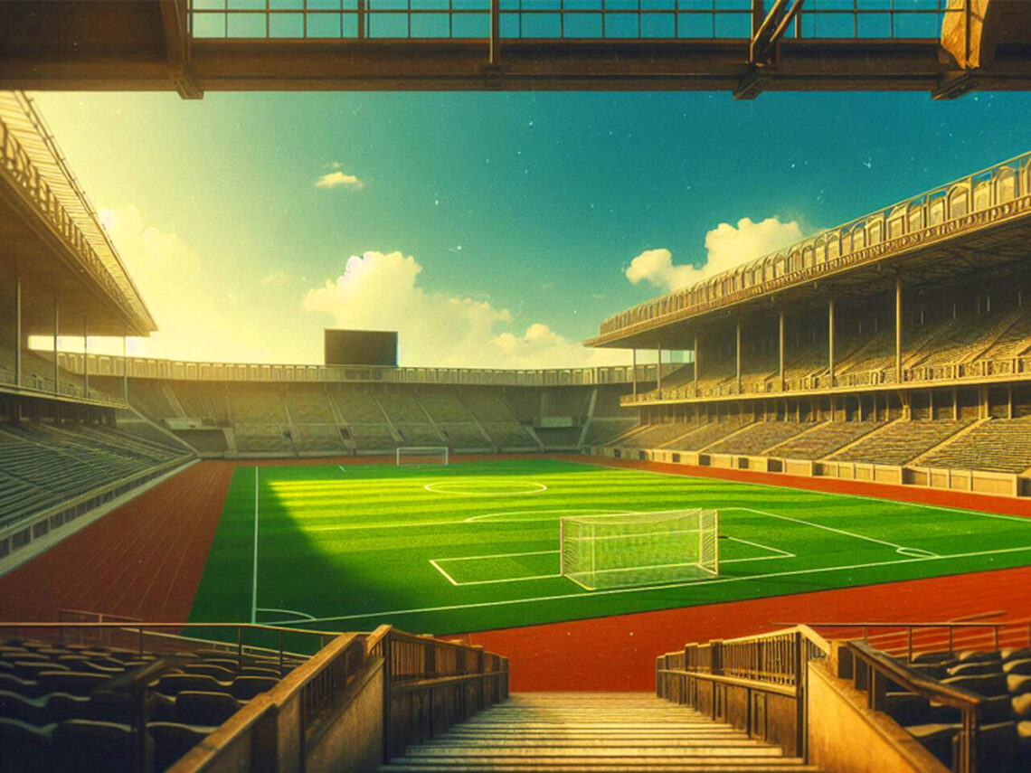 Nastarsze stadiony na świecie grafika