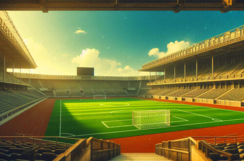 Nastarsze stadiony na świecie grafika