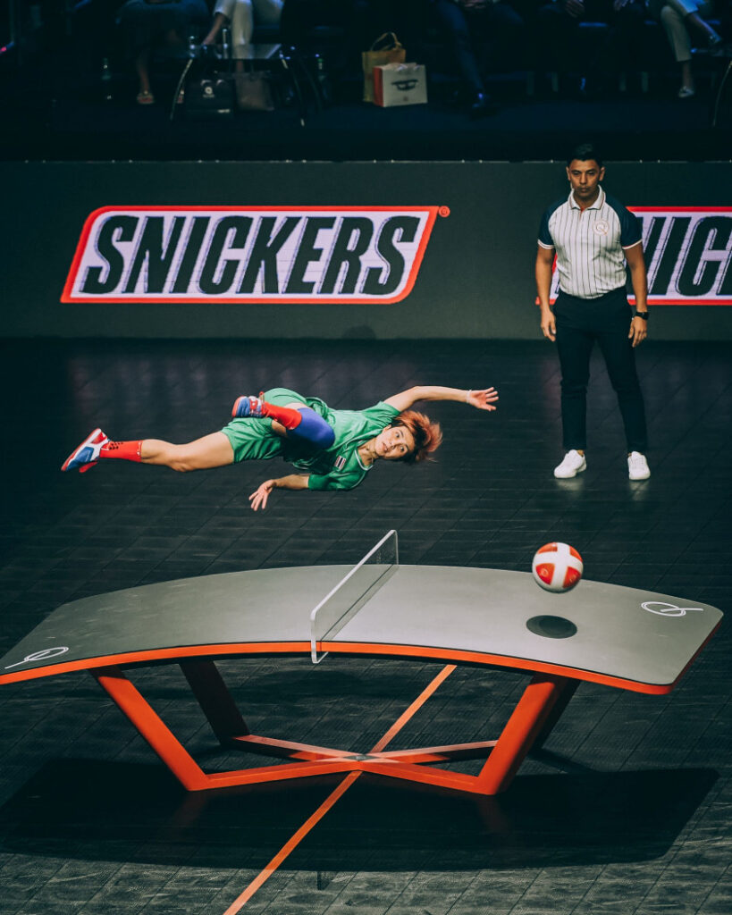 “Teqball”. Wyróżnienie w kategorii Inne. World Sports Photography Awards 2024