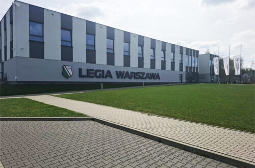 Budynek główny Legia Training Center
