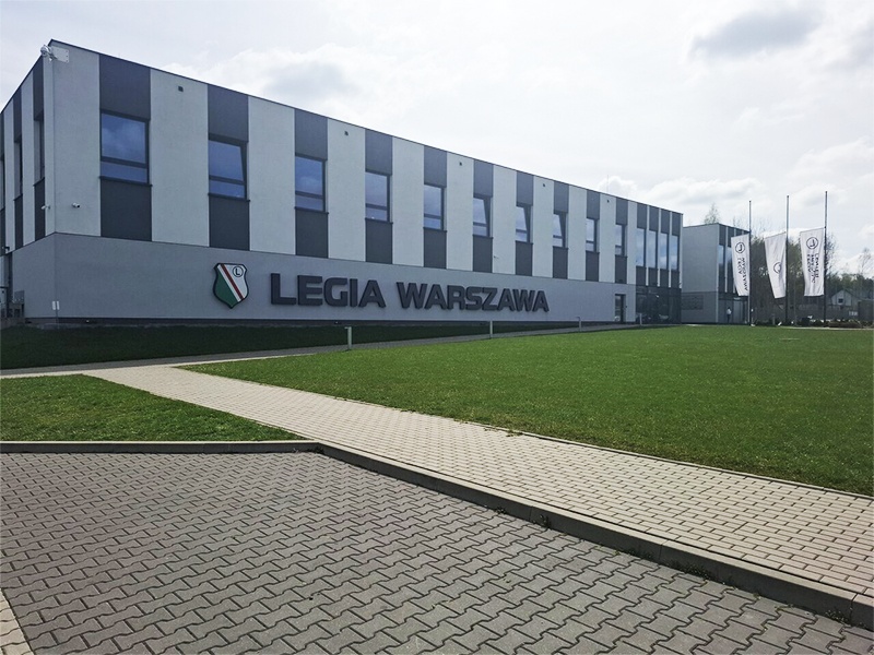 Budynek główny Legia Training Center