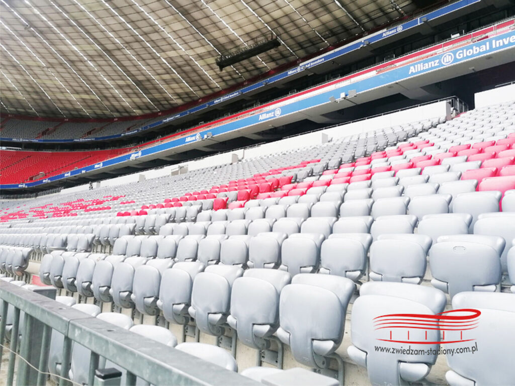 Trybuna dolna na Allianz Arena